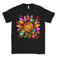 Black strawberry sunflower Classic Tee - texasbilliewilder