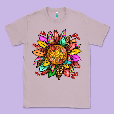 Strawberry Sunflower Classic Tee Designed By Texasbilliewilder