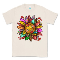 Natural strawberry sunflower Classic Tee - texasbilliewilder