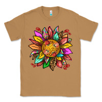 Toasted Coconut strawberry sunflower Classic Tee - texasbilliewilder