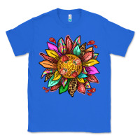 True Royal strawberry sunflower Classic Tee - texasbilliewilder