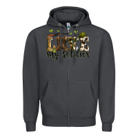 Smoke love my soldier Zipper Hoodie - Zillion Design Studio