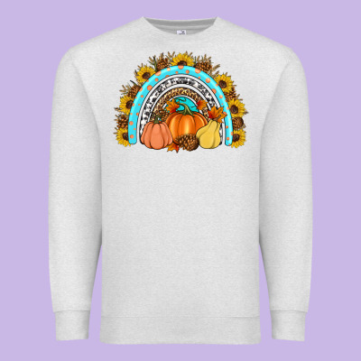 Fall Rainbow Premium Sweatshirt Designed By Artiststas