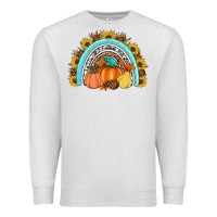 Oatmeal Heather Fall rainbow Premium Sweatshirt - Artiststas