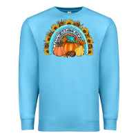 Ocean Blue Fall rainbow Premium Sweatshirt - Artiststas
