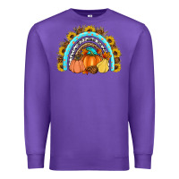 Purple Fall rainbow Premium Sweatshirt - Artiststas