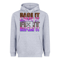 Heather Grey race ıt great ıt fıx ıt repeat ıt Heavyweight Hoodie - AdoDesignShop