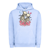 Pigment Grape Ice the lovers skeletons Urban Hoodie - MaliasSmallBusiness