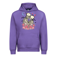 Tulip the lovers skeletons Urban Hoodie - MaliasSmallBusiness