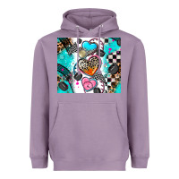 Lavender race heart Heavyweight Hoodie - AdoDesignShop