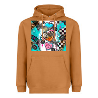 Meerkat race heart Heavyweight Hoodie - AdoDesignShop