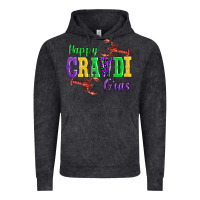 Vintage Black happy mardi gras with lobster Vintage Hoodie - AdoDesignShop