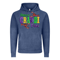 Vintage Denim happy mardi gras with lobster Vintage Hoodie - AdoDesignShop