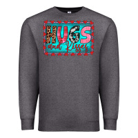 Charcoal Heather hugs and kisses Premium Sweatshirt - JahusDesignShop
