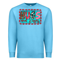 Ocean Blue hugs and kisses Premium Sweatshirt - JahusDesignShop