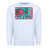 White hugs and kisses Premium Sweatshirt - JahusDesignShop