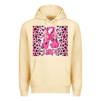 Pina Colada breast cancer with boxing gloves Premium Hoodie - MaliasSmallBusiness