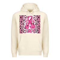 Sandshell breast cancer with boxing gloves Premium Hoodie - MaliasSmallBusiness