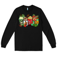 Black tiger coffee cups Long Sleeve Tee - Zillion Design Studio