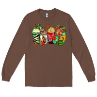 Chestnut tiger coffee cups Long Sleeve Tee - Zillion Design Studio