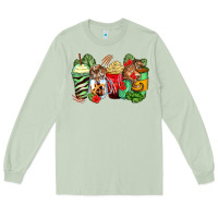 Matcha tiger coffee cups Long Sleeve Tee - Zillion Design Studio