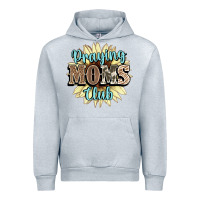 Heather Grey praying moms club Urban Hoodie - NancyCooperArtShop
