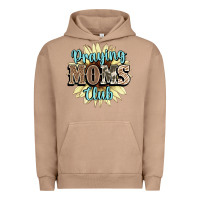 Pigment Burro praying moms club Urban Hoodie - NancyCooperArtShop