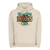 Pigment French Oak praying moms club Urban Hoodie - NancyCooperArtShop