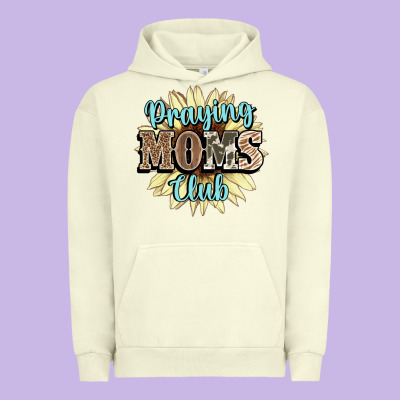 Praying Moms Club Urban Hoodie Designed By Nancycooperartshop