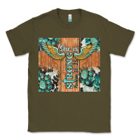 Army Green she is strong tumbler Classic Tee - BarkalooDesign
