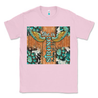 Bubblegum Pink she is strong tumbler Classic Tee - BarkalooDesign