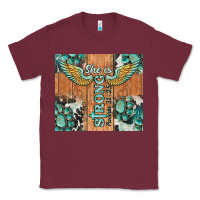 Burgundy she is strong tumbler Classic Tee - BarkalooDesign
