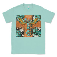 Seafoam she is strong tumbler Classic Tee - BarkalooDesign