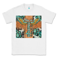White she is strong tumbler Classic Tee - BarkalooDesign