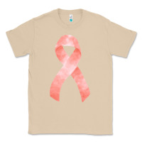 Mushroom uterine or endometrial cancer ribbon Classic Tee - FaDigitalArtStudio