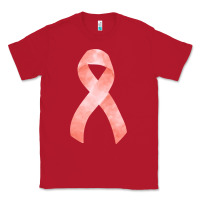 Red uterine or endometrial cancer ribbon Classic Tee - FaDigitalArtStudio