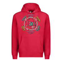Cardinal i am inspiration Premium Hoodie - MaliasSmallBusiness