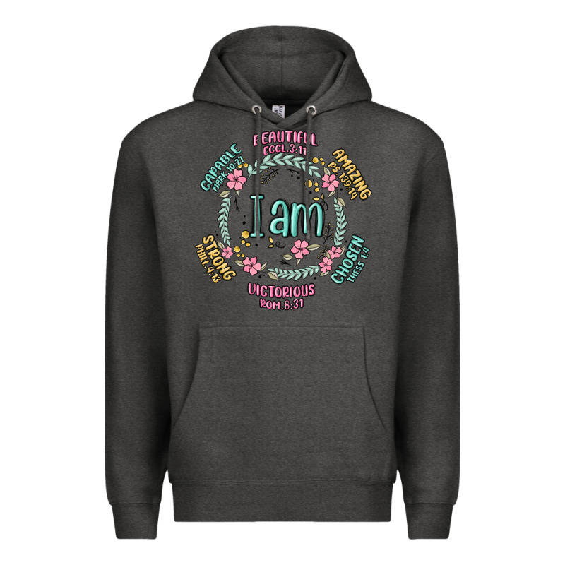I Am Inspiration Premium Hoodie by MaliasSmallBusiness | Teevron
