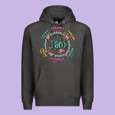 I Am Inspiration Premium Hoodie Designed By Maliassmallbusiness