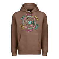 Chestnut i am inspiration Premium Hoodie - MaliasSmallBusiness