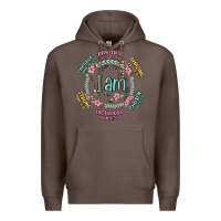 Coffee i am inspiration Premium Hoodie - MaliasSmallBusiness