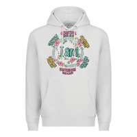 Dove Grey i am inspiration Premium Hoodie - MaliasSmallBusiness
