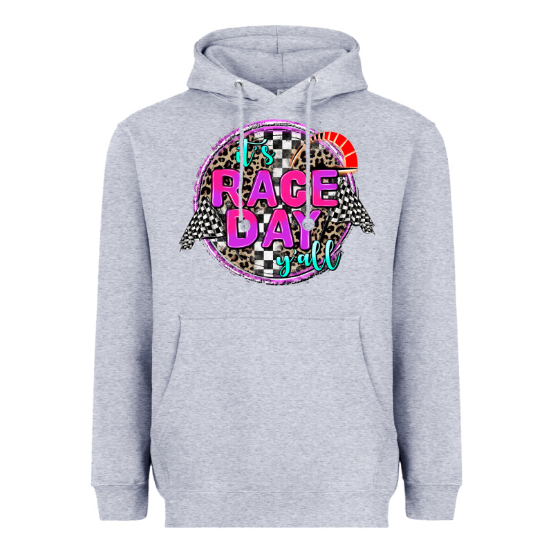 It's Race Day Y'all Heavyweight Hoodie by AdoDesignShop | Teevron