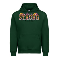 Foreset Green she is strong proverbs 31 25 Urban Hoodie - NancyCooperArtShop