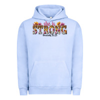 Pigment Grape Ice she is strong proverbs 31 25 Urban Hoodie - NancyCooperArtShop