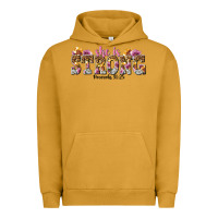 Pigment Peanut Butter she is strong proverbs 31 25 Urban Hoodie - NancyCooperArtShop