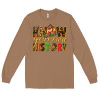 Toasted Coconut know your own history Long Sleeve Tee - texasbilliewilder