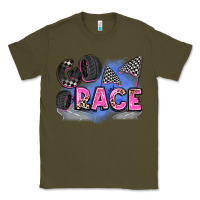 Army Green go race Classic Tee - Zillion Design Studio