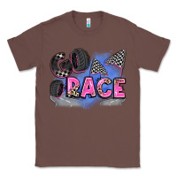 Chestnut go race Classic Tee - Zillion Design Studio