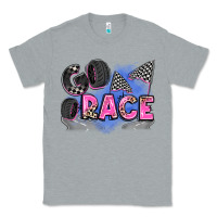 Heather Grey go race Classic Tee - Zillion Design Studio